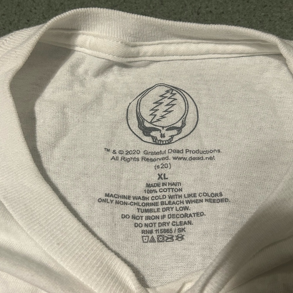 Grateful Dead Long Sleeve Cutoff Graphic Tee (sz:XL) - Picture 3 of 3
